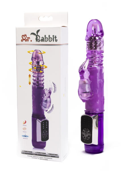 Mr. Rabbit lökőfejes forgógyöngyös klitoriszkaros vibrátor