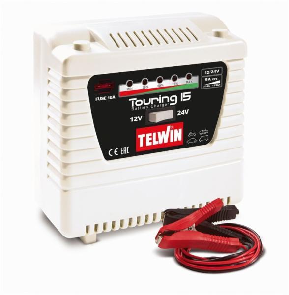 Vásárlás: Telwin Touring 15 (807592) Jármű akkumulátor töltő árak  összehasonlítása, Touring 15 807592 boltok