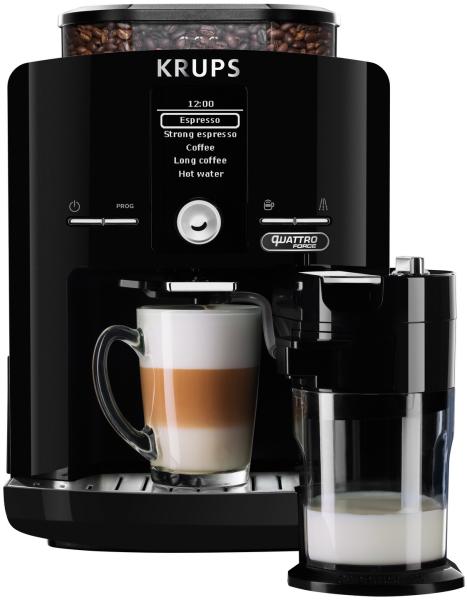 Krups EA82F8 Latt'Espress Quattro Force kávéfőző vásárlás, olcsó Krups  EA82F8 Latt'Espress Quattro Force kávéfőzőgép árak, akciók