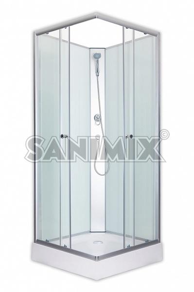 Vásárlás: sanimix 80x80x200 cm szögletes (22.1762c80) zuhanykabin ...