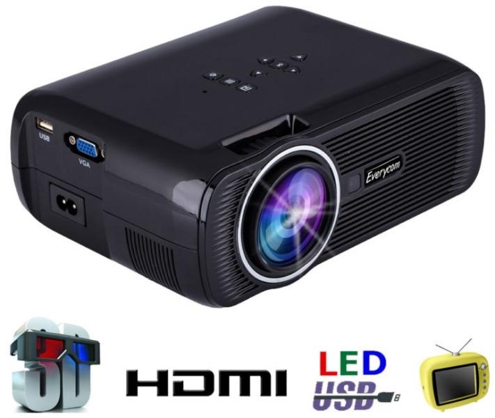 Everycom X7 projektor vásárlás, olcsó Everycom X7 vetítő árak, akciók