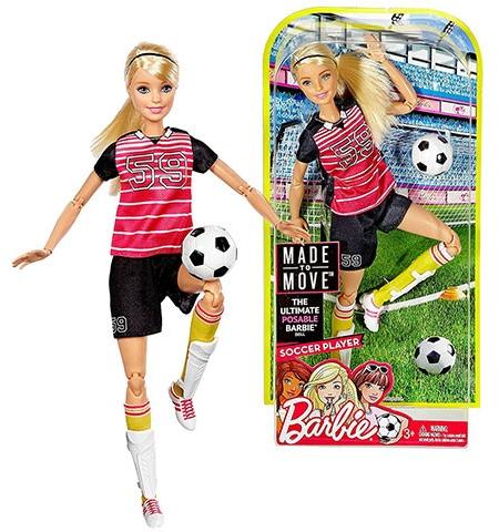 Vásárlás: Mattel Barbie - Mozgásra Tervezve - Szőke focista baba (DVF69) Barbie  baba árak összehasonlítása, Barbie Mozgásra Tervezve Szőke focista baba DVF  69 boltok