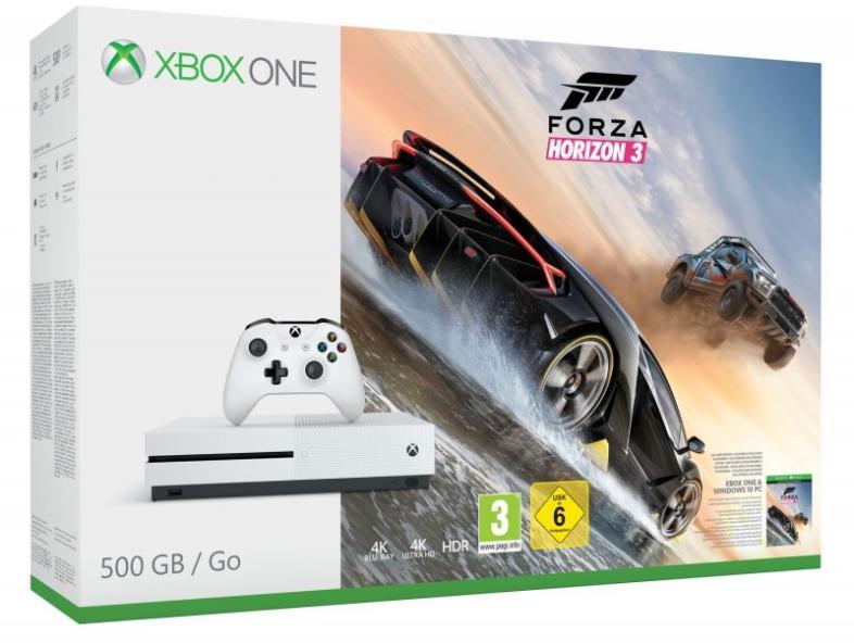 Microsoft Xbox One S (Slim) 500GB + Forza Horizon 3 vásárolj már 0 Ft-tól