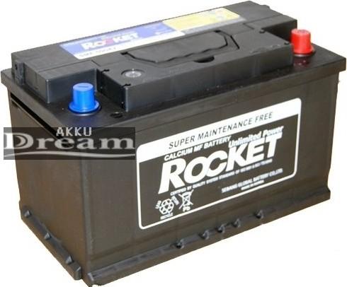 Аккумулятор rocket 80ah