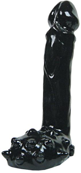 All Black élethű dildó 19 cm