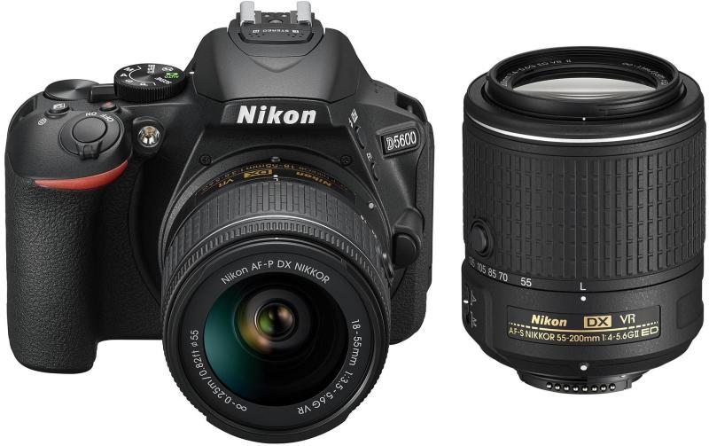 Nikon D5600 + AF-P 18-55mm VR +55-200mm VR II - Árukereső.hu