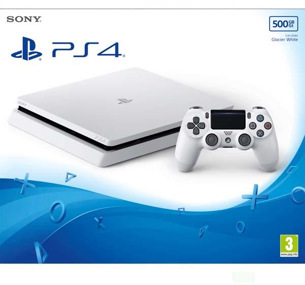 Sony PlayStation 4 Slim Glacier White 500GB (PS4 Slim 500GB) Preturi, Sony PlayStation  4 Slim Glacier White 500GB (PS4 Slim 500GB) magazine