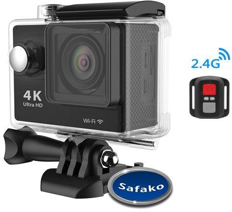 Vásárlás: Safako Action Cam Ultra HD 4K Sportkamera árak összehasonlítása,  Action Cam Ultra HD 4 K boltok