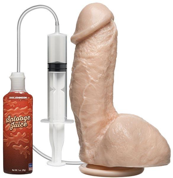 Vásárlás: Doc Johnson The Amazing Squirting Realistic Cock spriccelő dildó  Műpénisz, dildo árak összehasonlítása,  TheAmazingSquirtingRealisticCockspriccelődildó boltok
