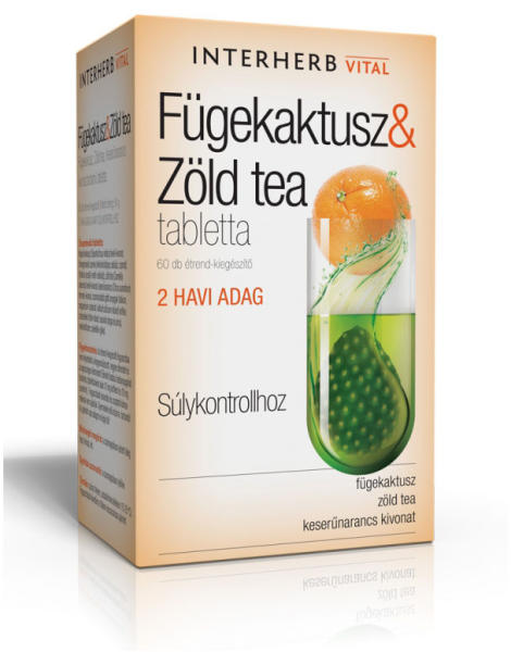 Vásárlás: INTERHERB Fügekaktusz & Zöld tea tabletta 60 db  Táplálékkiegészítő árak összehasonlítása, Fügekaktusz Zöld tea tabletta 60  db boltok