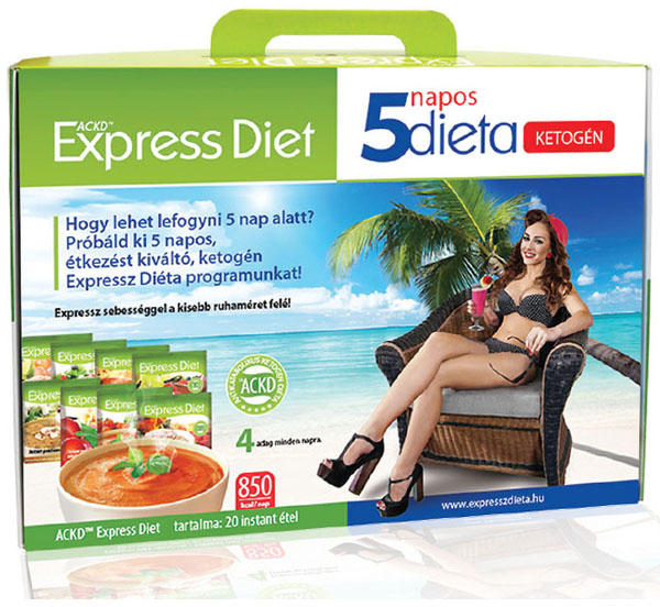 Expressz Diéta csomag - 5 napos, turbó ketogén étrend