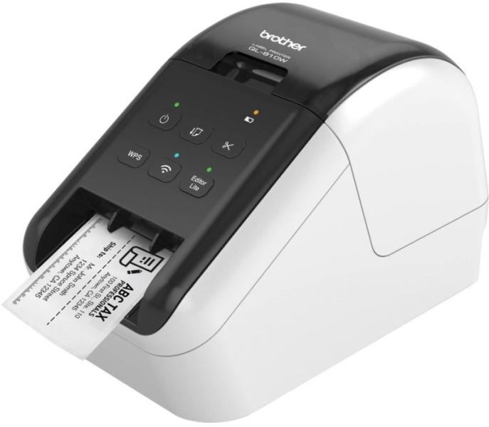 Brother QL 810W (WiFi s) Etikett és címkenyomtató Brother QL 810W (WiFi s) Etikett és címkenyomtató