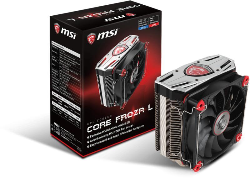 MSI CORE FROZR L (E32-0801920-A87) PC hűtő vásárlás, olcsó MSI Számítógép  hűtő akció, MSI CORE FROZR L (E32-0801920-A87) cooler árak