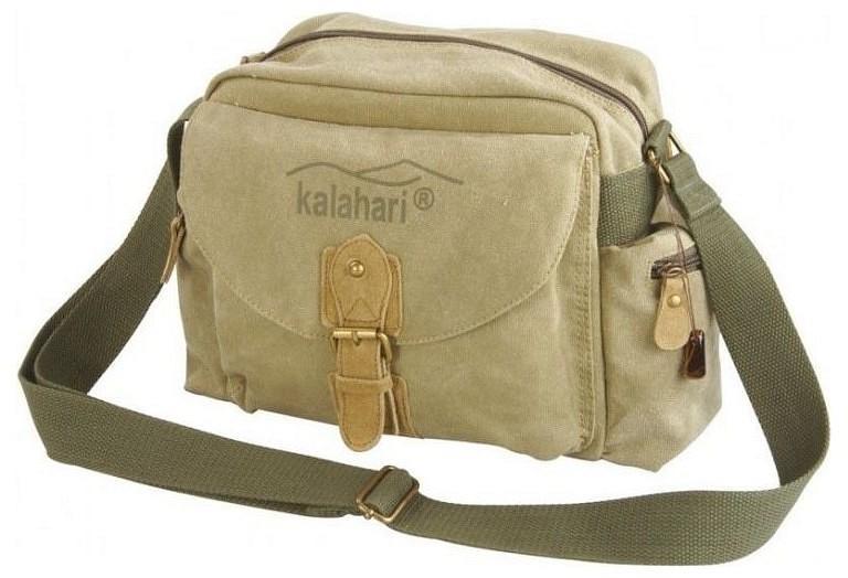 Kalahari 440163 Schultertasche Molopo K-41i, canvas-schwarz - günstig Kalahari 440163 Schultertasche Molopo K-41i, canvas-schwarz - günstig