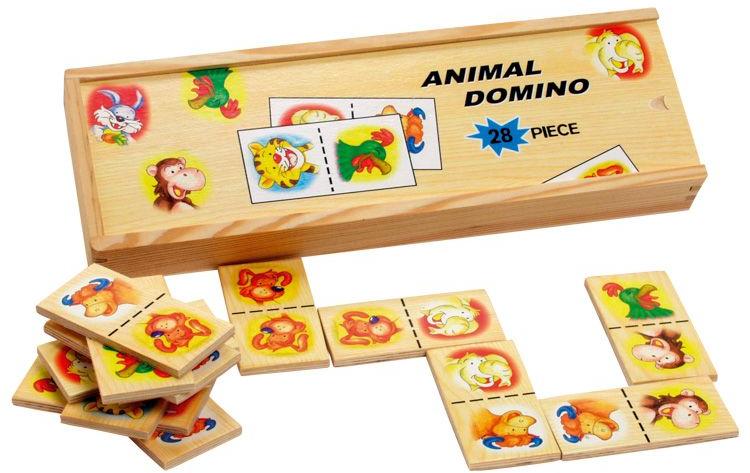 Vásárlás: Fa dominó játék, állatok Dominó árak összehasonlítása, Fa dominó  játék állatok boltok