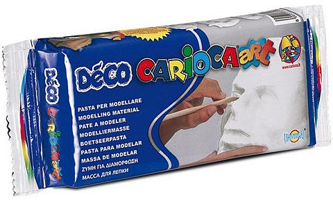 Modellező agyag - fehér 500 g (30996/31)