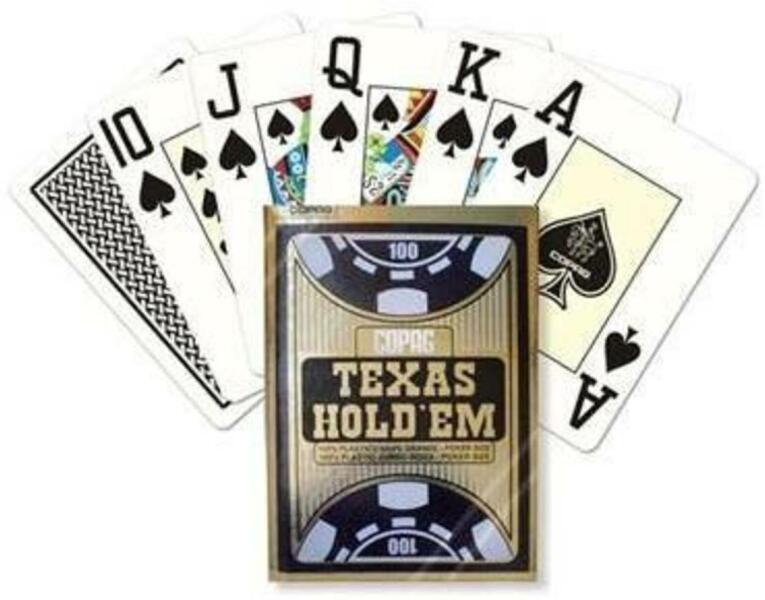 Copag Carti de joc Jumbo Texas Hold'em 100% Plastic (104006334) (Carti de  joc) - Preturi