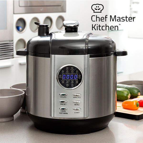Vásárlás: Innovagoods Chef Master Kitchen Smart Pressure Cooker Elektromos  főzőedény árak összehasonlítása, ChefMasterKitchenSmartPressureCooker boltok
