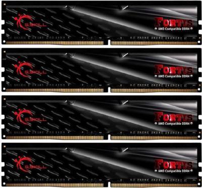 FORTIS 64GB (4x16GB) DDR4 2400MHz F4-2400C15Q-64GFT