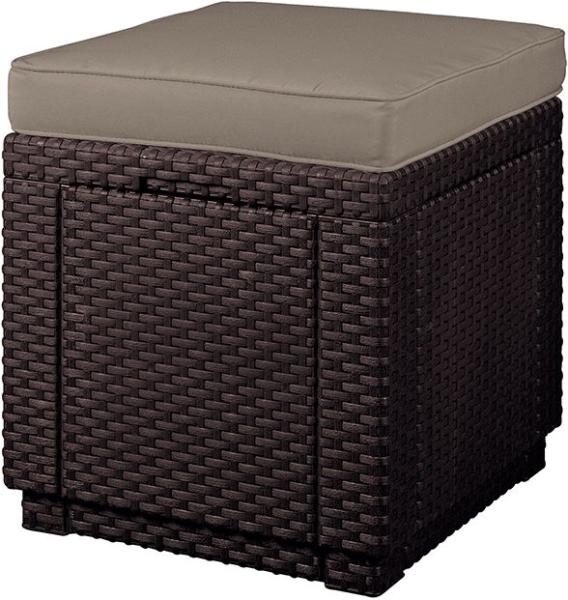 Allibert Cube kerti ülőke tárolóval (209435/213785)