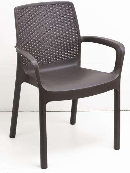 Vásárlás: ProGARDEN Regina rattan hatású karfás műanyag szék Kerti szék  árak összehasonlítása, Reginarattanhatásúkarfásműanyagszék boltok
