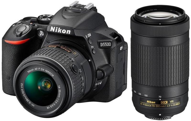 Nikon D5500 +AF-P 18-55mm VR +AF-P 70-300mm VR - Árukereső.hu
