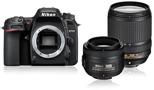 Nikon D7500 + AF-S 18-140mm VR + 35mm (VBA510K008) - Árukereső.hu