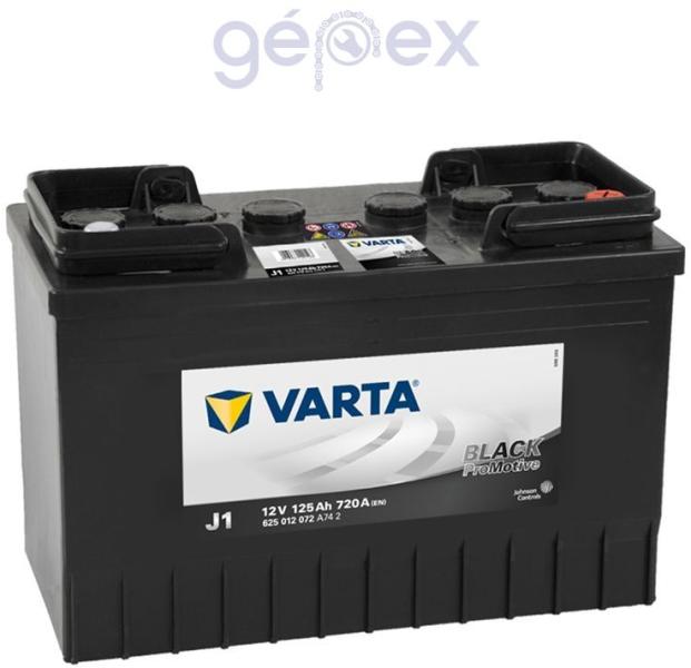 ProMotive Black 125Ah 720A right+ (625012072A742)