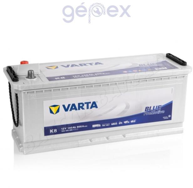 Promotive Blue 140Ah 800A left+ (640400080A732)