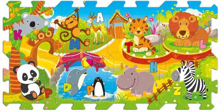 Vásárlás: Trefl Állatkerti móka 8 db-os (60695) Szivacs puzzle szőnyeg árak  összehasonlítása, Állatkerti móka 8 db os 60695 boltok