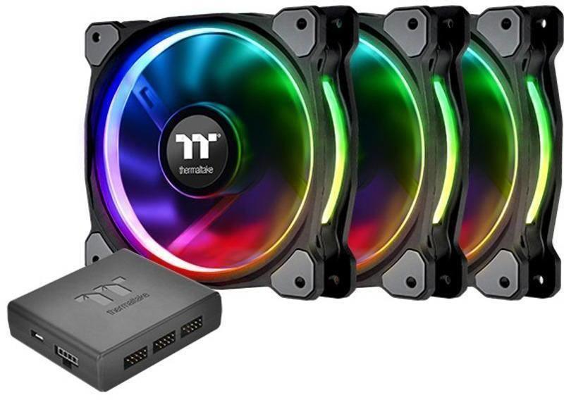Riing Plus 14 LED RGB TT Premium Edition 140mm 3 Pack (CL-F056-PL14SW-A)