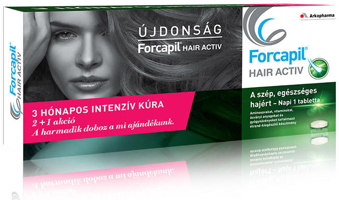 Vásárlás: Arkopharma Forcapil Hair Activ tabletta 90db Táplálékkiegészítő  árak összehasonlítása, Forcapil Hair Activ tabletta 90 db boltok