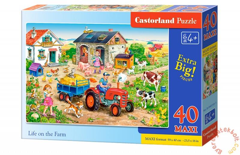 MAXI puzzle - Élet a farmon 40 db-os (B-040193)