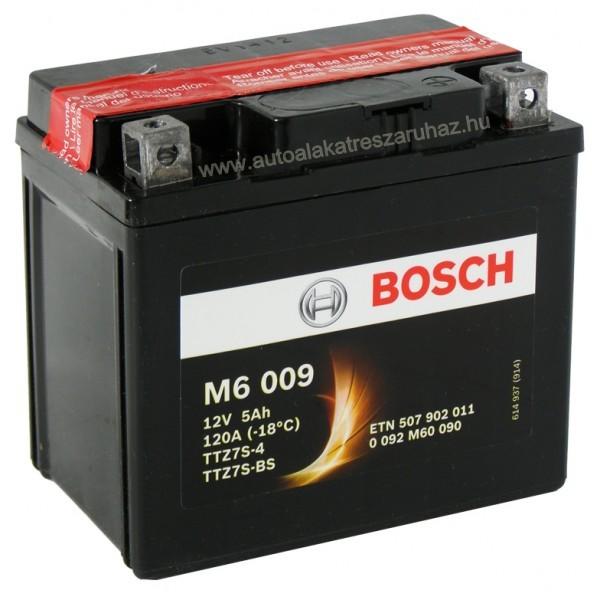 Vásárlás: Bosch AGM 5Ah 120A TTZ7S-4/TTZ7-BS Motor akkumulátor árak  összehasonlítása, AGM 5 Ah 120 A TTZ 7 S 4 TTZ 7 BS boltok