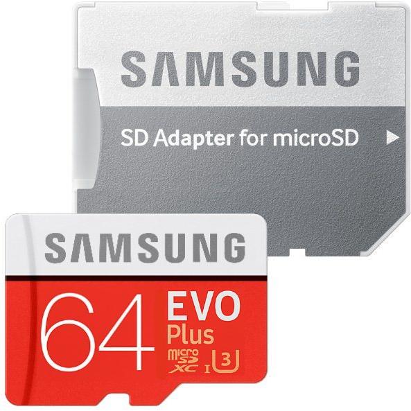 Samsung microSDXC EVO Plus 64GB UHS-I U3 MB-MC64GA (Card memorie) - Preturi