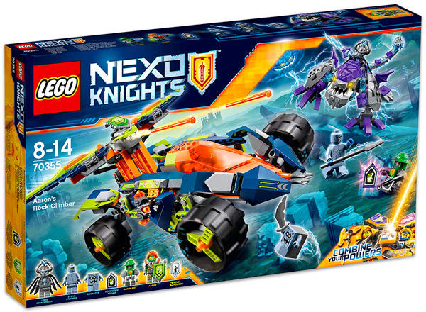 Vásárlás: LEGO® Nexo Knights - Aaron sziklamászója (70355) LEGO árak  összehasonlítása, Nexo Knights Aaron sziklamászója 70355 boltok