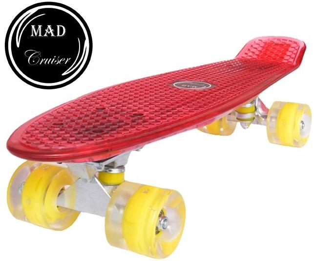 Sportmann Penny Board Mad Cruiser Full LED (SM2073) (Skateboard) - Preturi