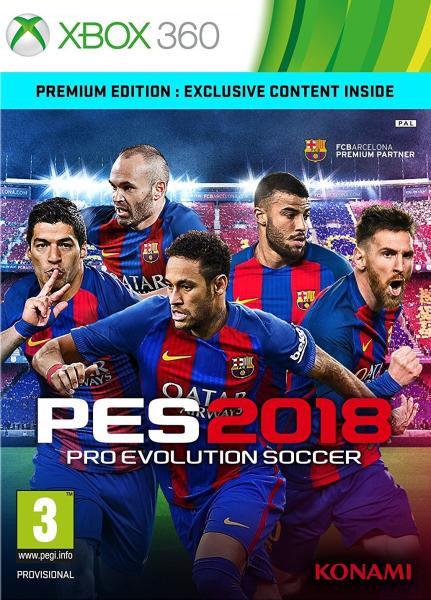Vásárlás: Konami PES 2018 Pro Evolution Soccer [Premium Edition] (Xbox 360) Xbox  360 játék árak összehasonlítása, PES 2018 Pro Evolution Soccer Premium  Edition Xbox 360 boltok