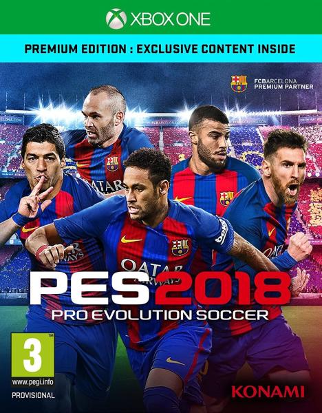 Vásárlás: Konami PES 2018 Pro Evolution Soccer [Premium Edition] (Xbox One)  Xbox One játék árak összehasonlítása, PES 2018 Pro Evolution Soccer Premium  Edition Xbox One boltok