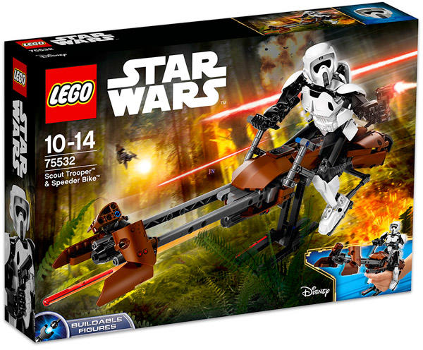 Vásárlás: LEGO® Star Wars™ - Felderítő rohamosztagos és speeder bike  (75532) LEGO árak összehasonlítása, Star Wars Felderítő rohamosztagos és  speeder bike 75532 boltok