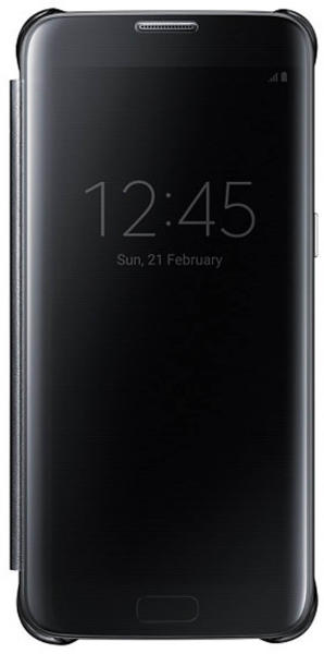 Samsung Clear View - Galaxy S7 Edge case black (Husa telefon mobil) -  Preturi