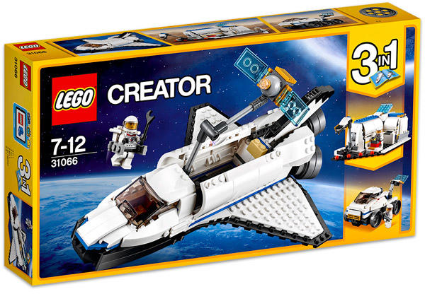 Vásárlás: LEGO® Creator - Űrsikló felfedező (31066) LEGO árak  összehasonlítása, Creator Űrsikló felfedező 31066 boltok