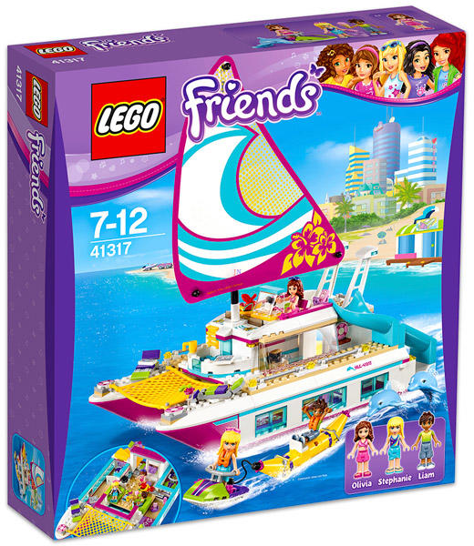 Vásárlás: LEGO® Friends - Napsütötte katamarán LEGO árak összehasonlítása, Friends Napsütötte katamarán 41317 boltok