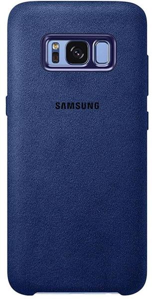 Samsung Alcantara Cover - Galaxy S8 case blue (EF-XG950ALE) (Husa telefon  mobil) - Preturi