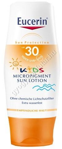 Vásárlás: Eucerin Sun Kids naptej gyermekeknek SPF 30 150ml Naptej, napolaj  árak összehasonlítása, Sun Kids naptej gyermekeknek SPF 30 150 ml boltok