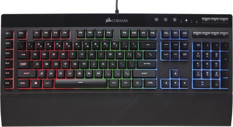 Corsair K55 RGB (CH-9206015-EU) - Цени, евтини оферти за Клавиатури