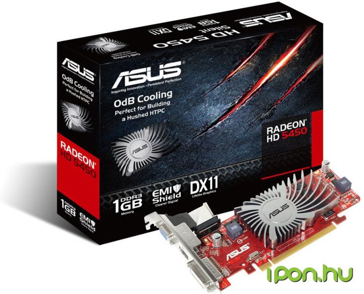 Vásárlás: ASUS Radeon HD 5450 Silent LP 1GB GDDR3 64bit PCIe (EAH5450 ...