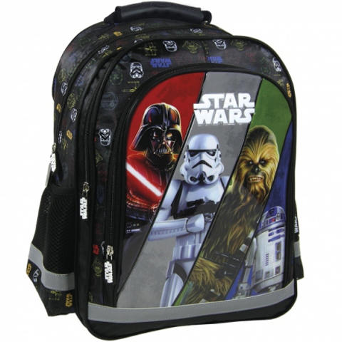 Vásárlás: DERFORM Star Wars - 3 rekeszes iskolatáska, hátizsák (PL15BSW16)  Iskolatáska árak összehasonlítása, Star Wars 3 rekeszes iskolatáska  hátizsák PL 15 BSW 16 boltok