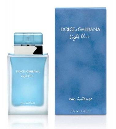 Dolce&Gabbana Light Blue Eau Intense pour Femme EDP 50 ml parfüm vásárlás,  olcsó Dolce&Gabbana Light Blue Eau Intense pour Femme EDP 50 ml parfüm  árak, akciók