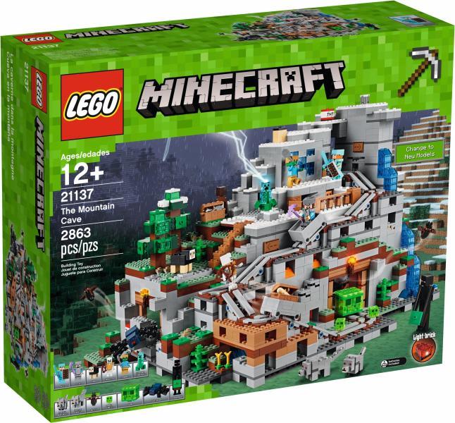 Vásárlás: LEGO® Minecraft® - The Mountain Cave (21137) LEGO árak  összehasonlítása, Minecraft The Mountain Cave 21137 boltok